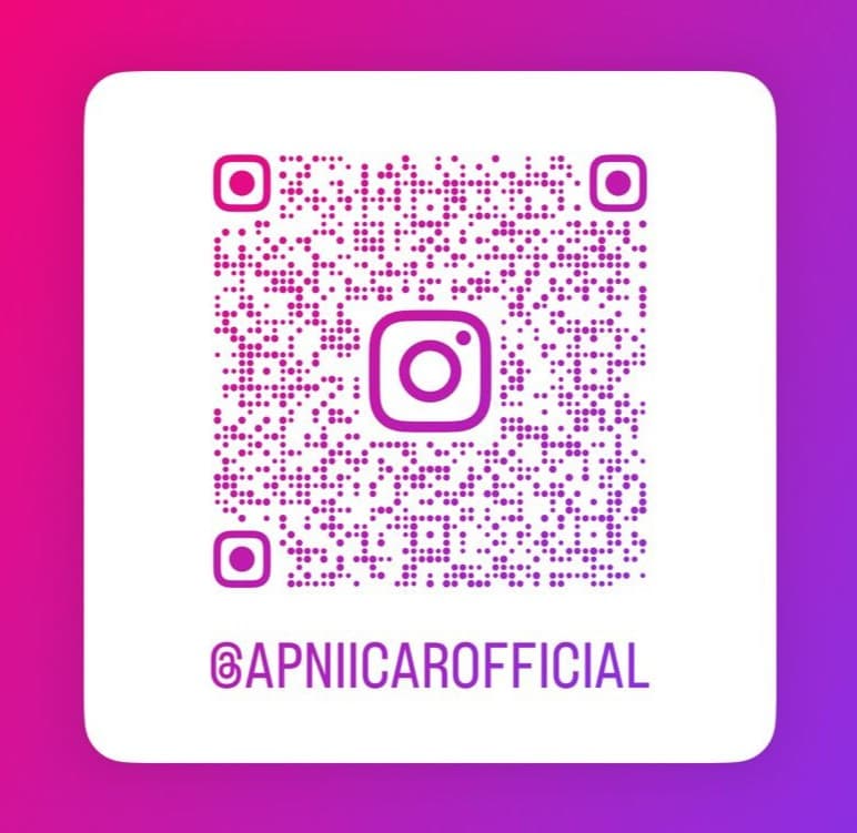 Instagram QR Code for @apniicarofficial